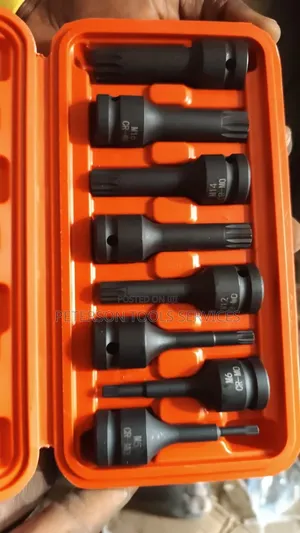 1/2"Dr Impact Socket Bits Set 5mm-18mm
