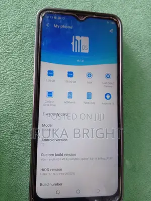 Tecno Pouvoir 4 Pro 128 GB Blue
