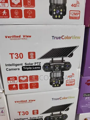 T30 Intelligent Solar CCTV Camera – 12MP Ultra HD