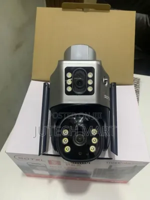 Dual Lens Esecloud Solar Powered Camera