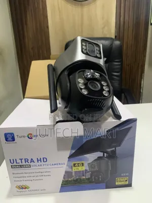 Dual Lens Esecloud Solar Powered Camera