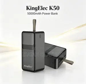50,000mAh Fast Charging Power Bank — High Capacity, 100% Working