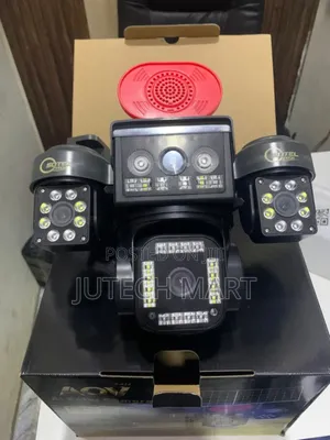 4g/E-Sim 4 Lens Solar Camera