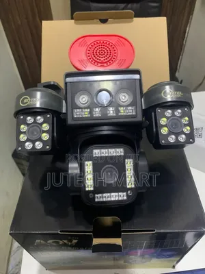 Always on Video(24/7 Recording) 4g Four Lens Solar Camera