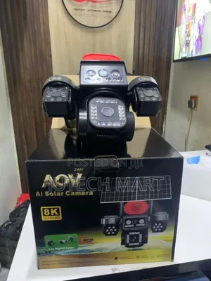 Always on Video(24/7 Recording) 4g Four Lens Solar Camera