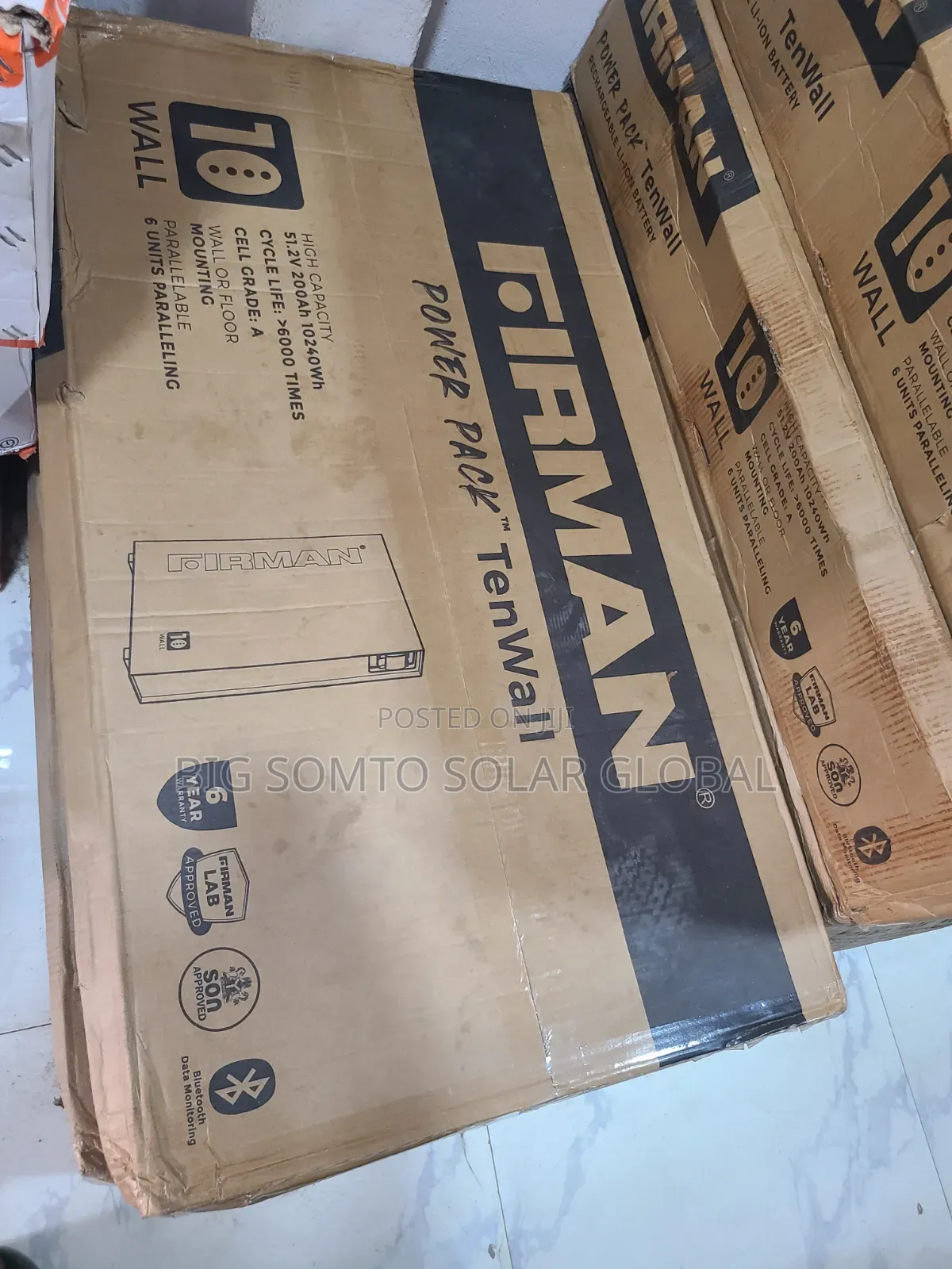 10kwh/48v Firman Lithium Battery