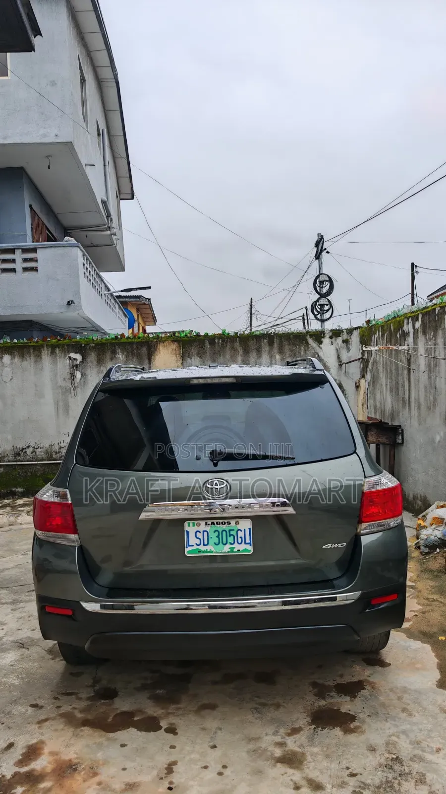 Toyota Highlander 2012 Gray