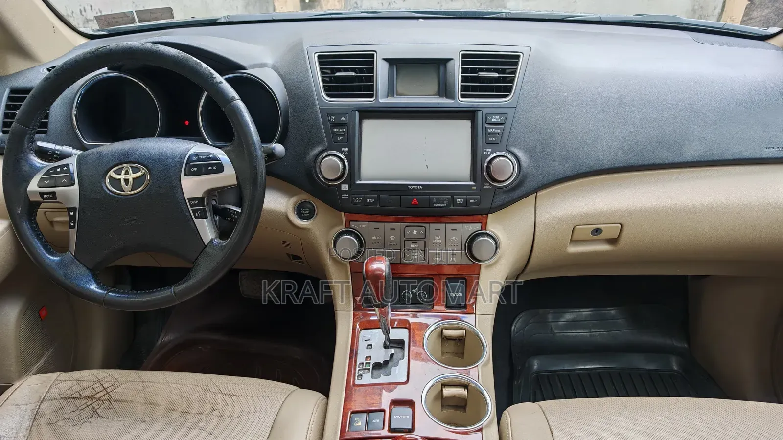 Toyota Highlander 2012 Gray