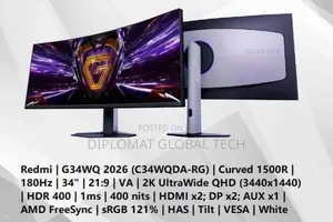 Redmi G34wq 34 Inch WQHD Display Curved Gaming Monitor