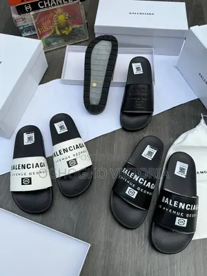 Premium Designer Slides Men Balenciaga, Diesel, LV 39-45 | Lagos POD