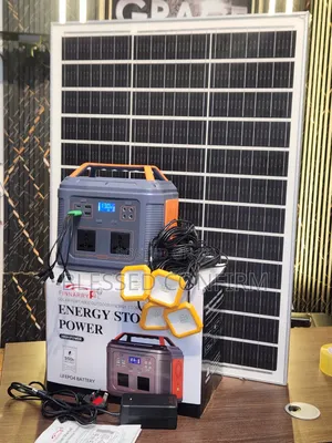 500W Solar Generator With 100W Charging Panel