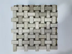 30/30 Basket Design Marble Mosaic