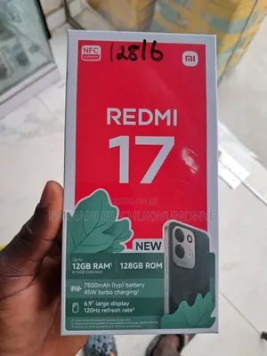 New Xiaomi Redmi 17 128 GB Black