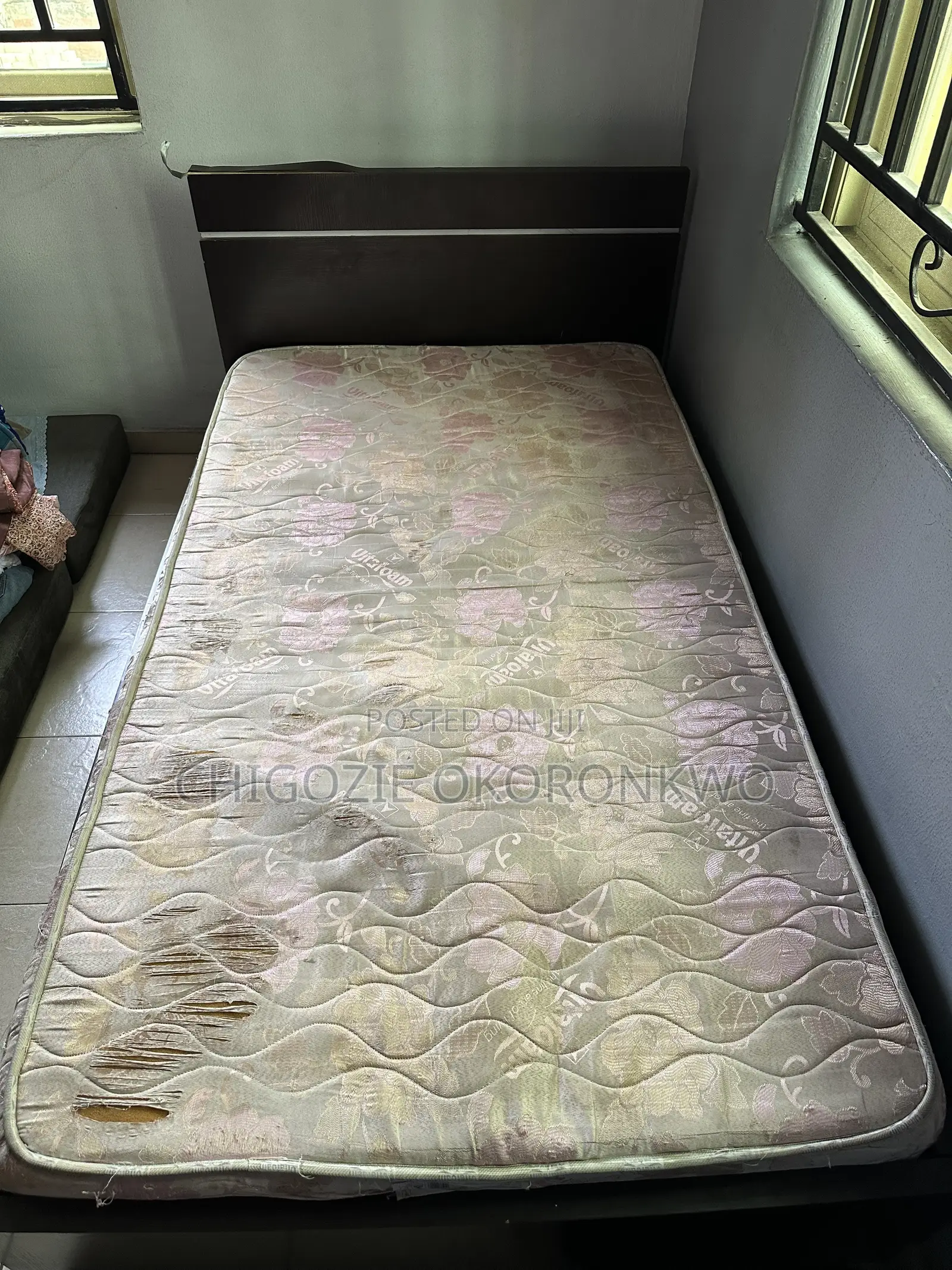 Bed and Bed Frame