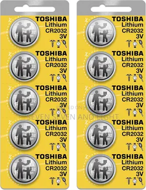50 X New Toshiba CR2032 3V Lithium Battery(Bulk Sales Only)