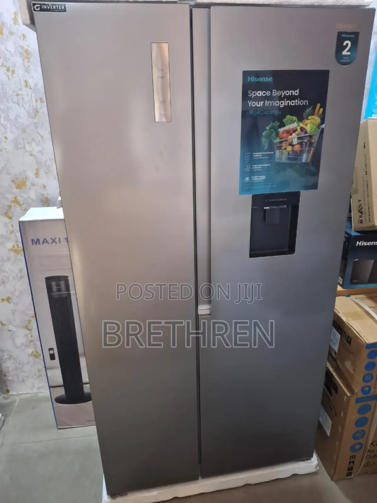 Hisense Side by Side Refrigerator