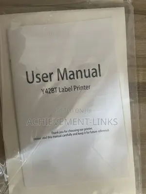 Bluetooth Thermal Label Printer Y42 Size 183*80*67mm