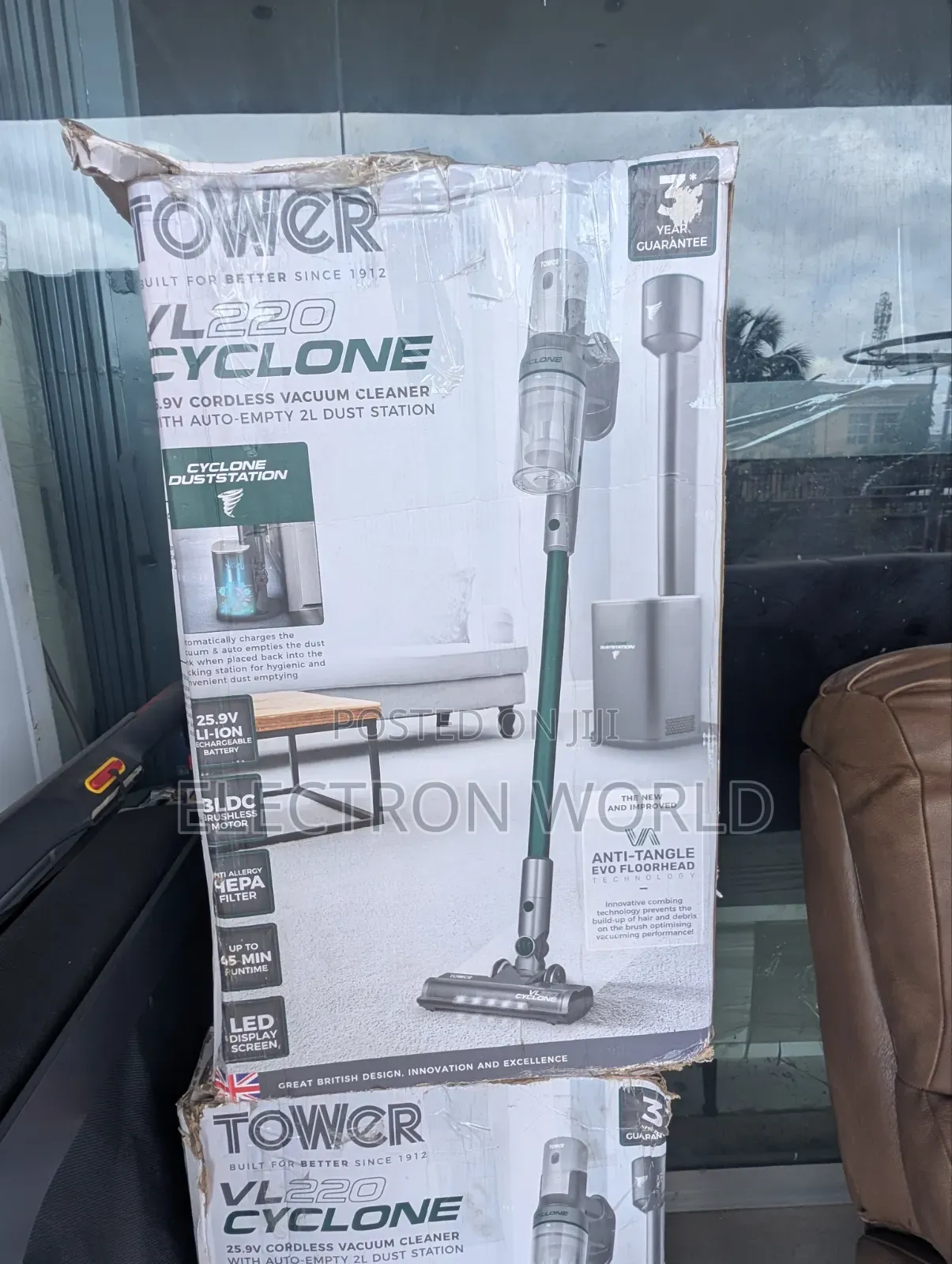 Uk Made Tower Vacuum Cleaner With Mop