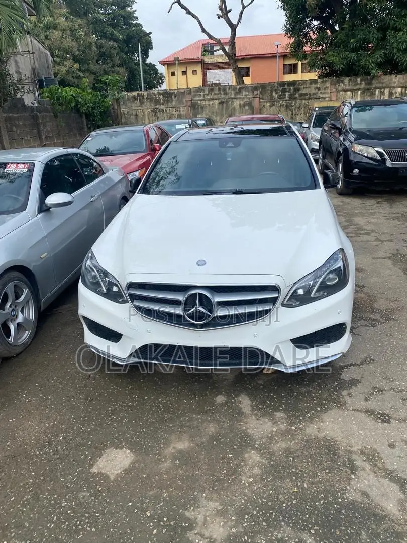 Mercedes-Benz E400 2015 White