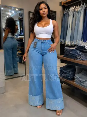 Elegant High Waist Jean for Women