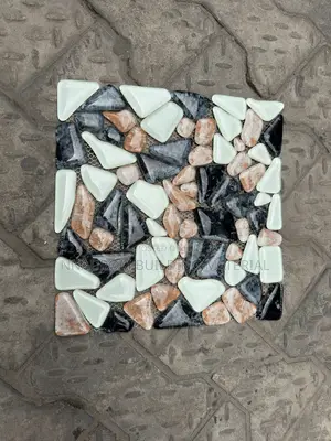 Glass Pebble Mosaic