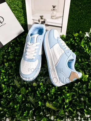 Sky Blue Top Step Sneaker