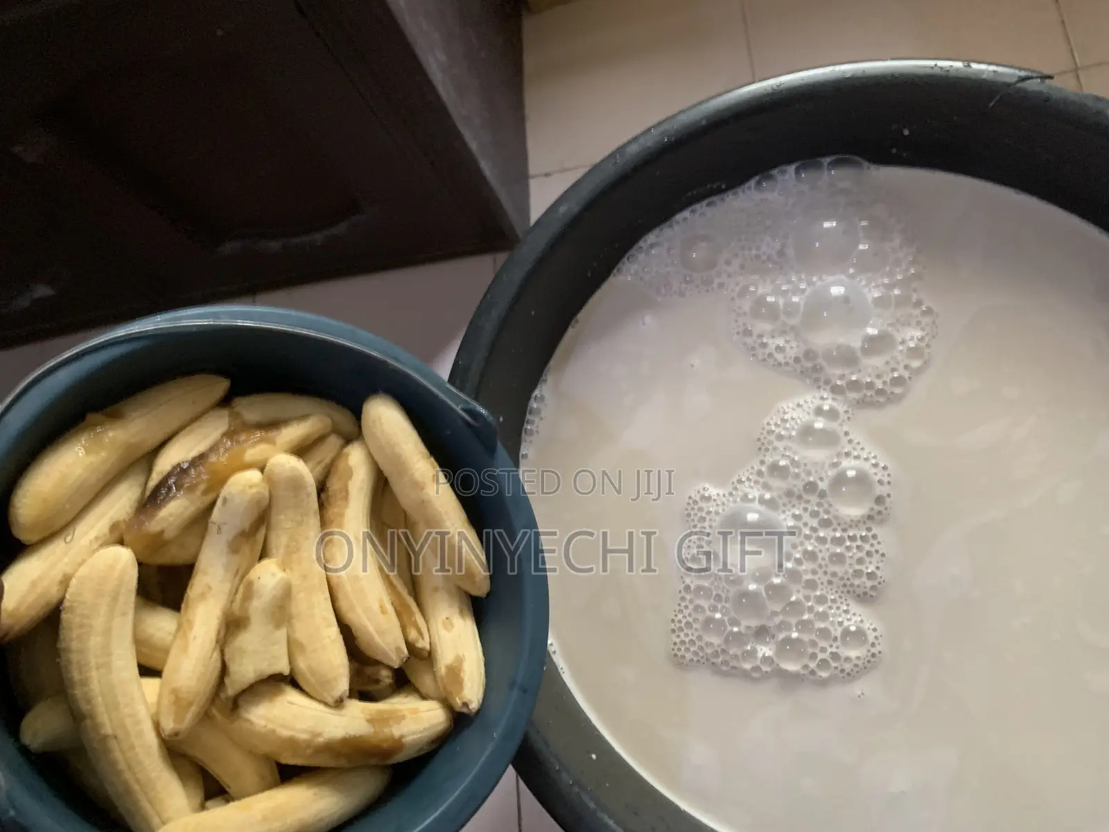 Taste the Difference:tiger Nut Drink Which Includes Banana, Etc