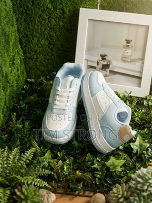 Sky Blue Top Step Sneaker