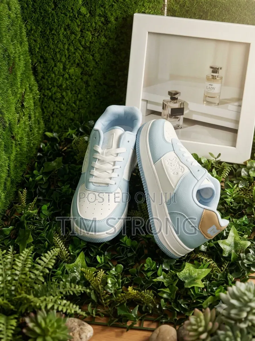 Sky Blue Top Step Sneaker