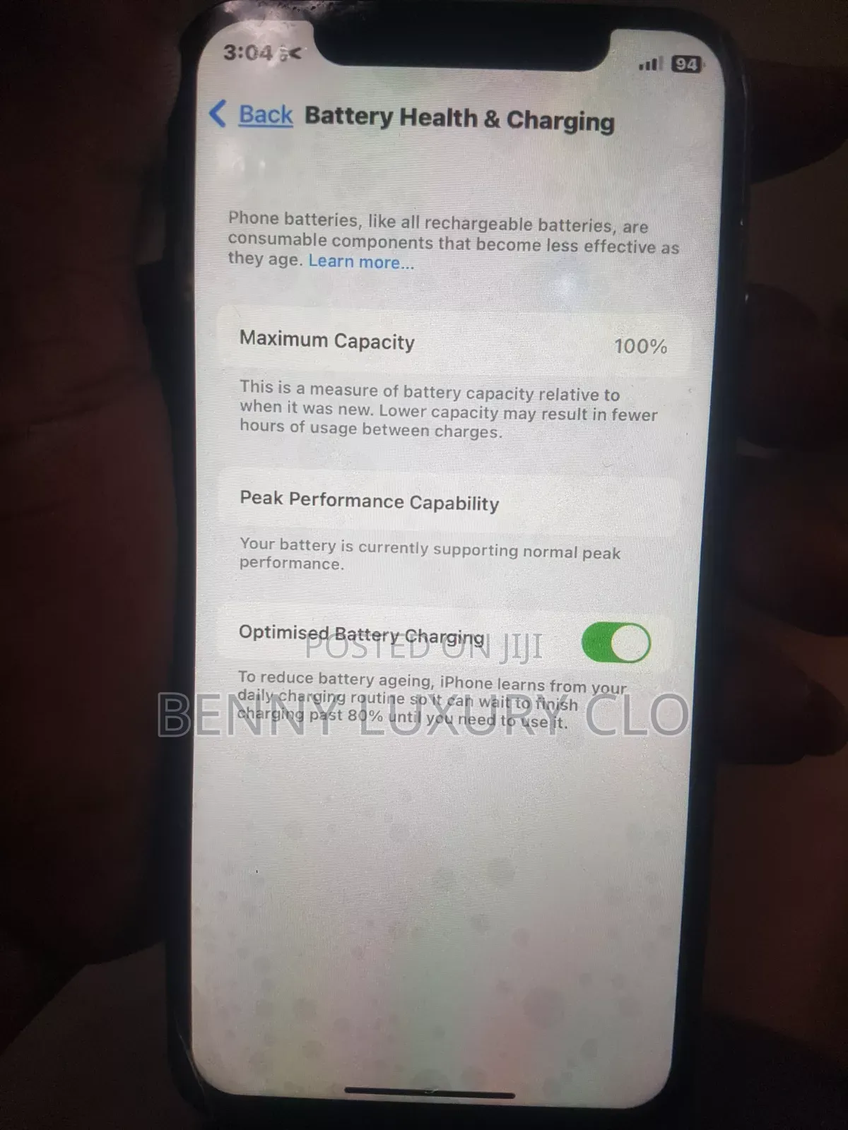 Apple iPhone X 64 GB White
