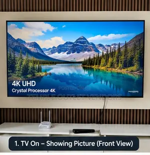 Samsung 65" Crystal UHD Smart TV – UE65TU7170UXZT | Very Clean