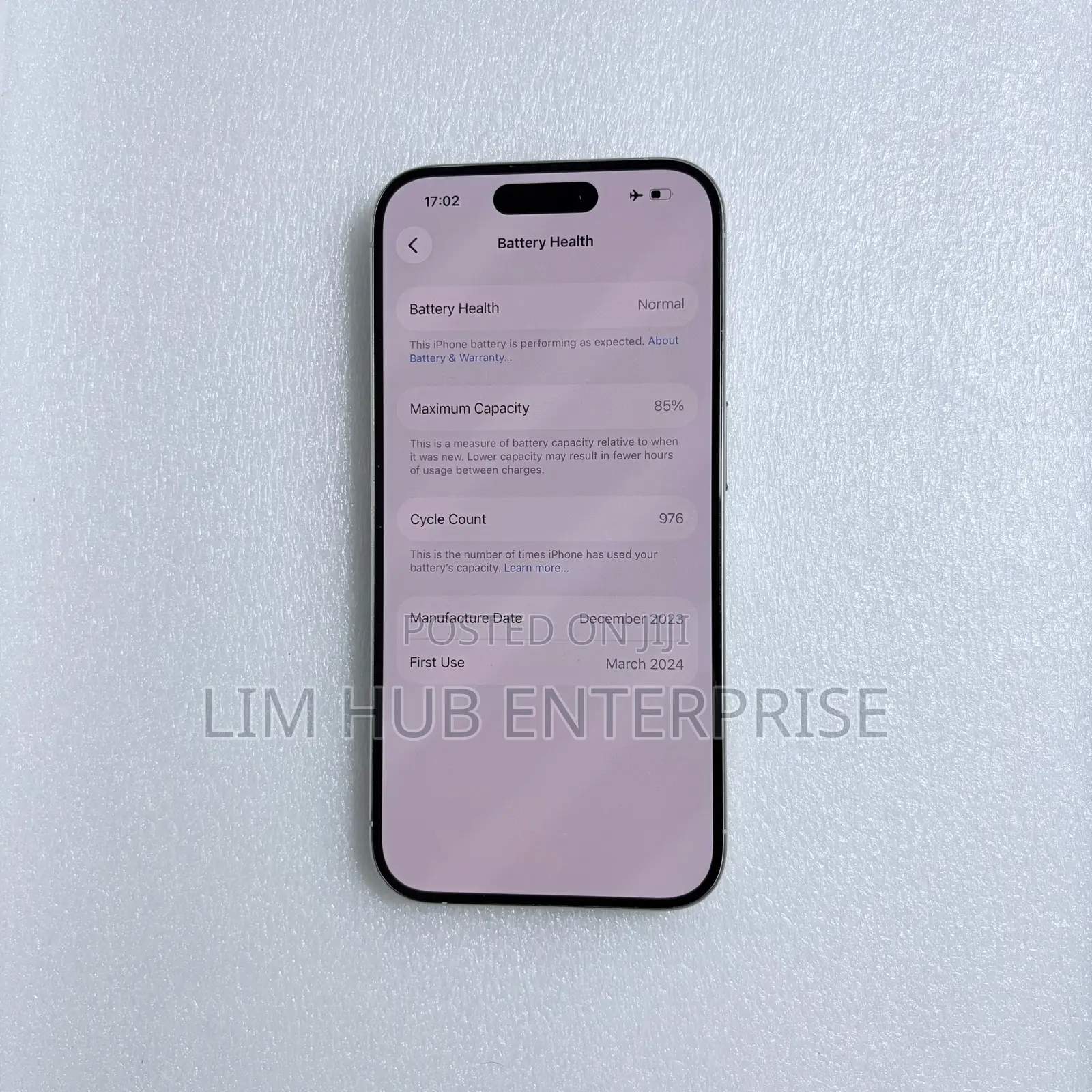 Apple iPhone 15 Pro 256 GB White
