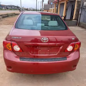 Toyota Corolla 2009 Red