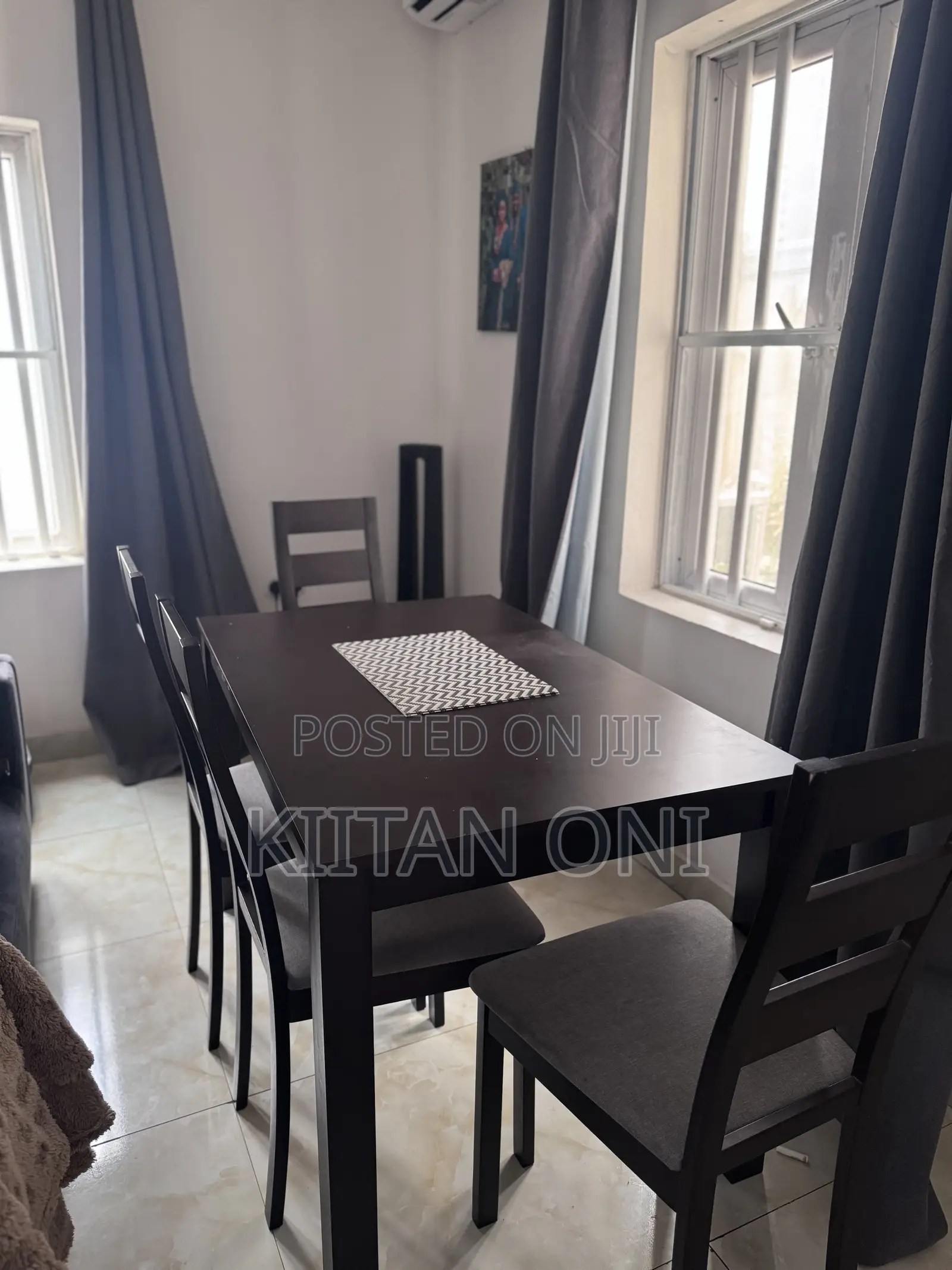 Dining Table Set With 4 Chairs