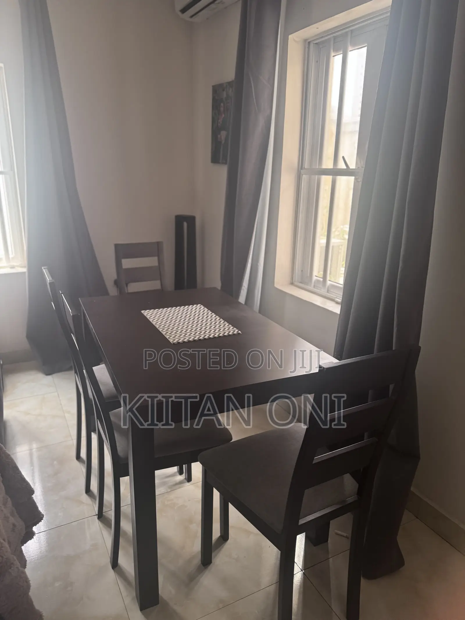Dining Table Set With 4 Chairs