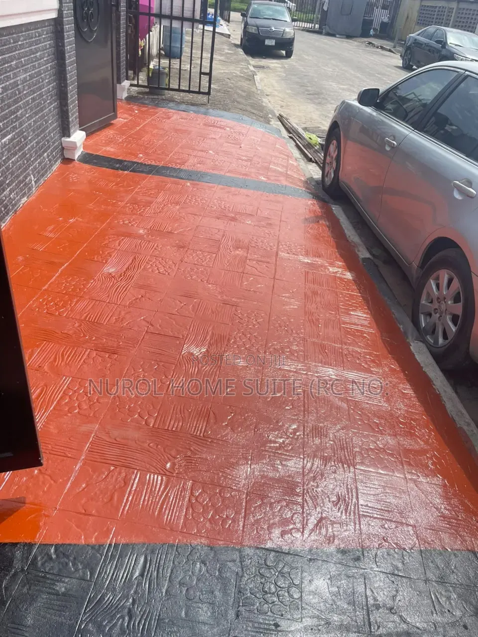 Unique Stamped Concrete Floor