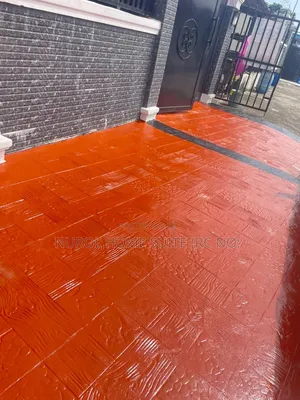 Unique Stamped Concrete Floor