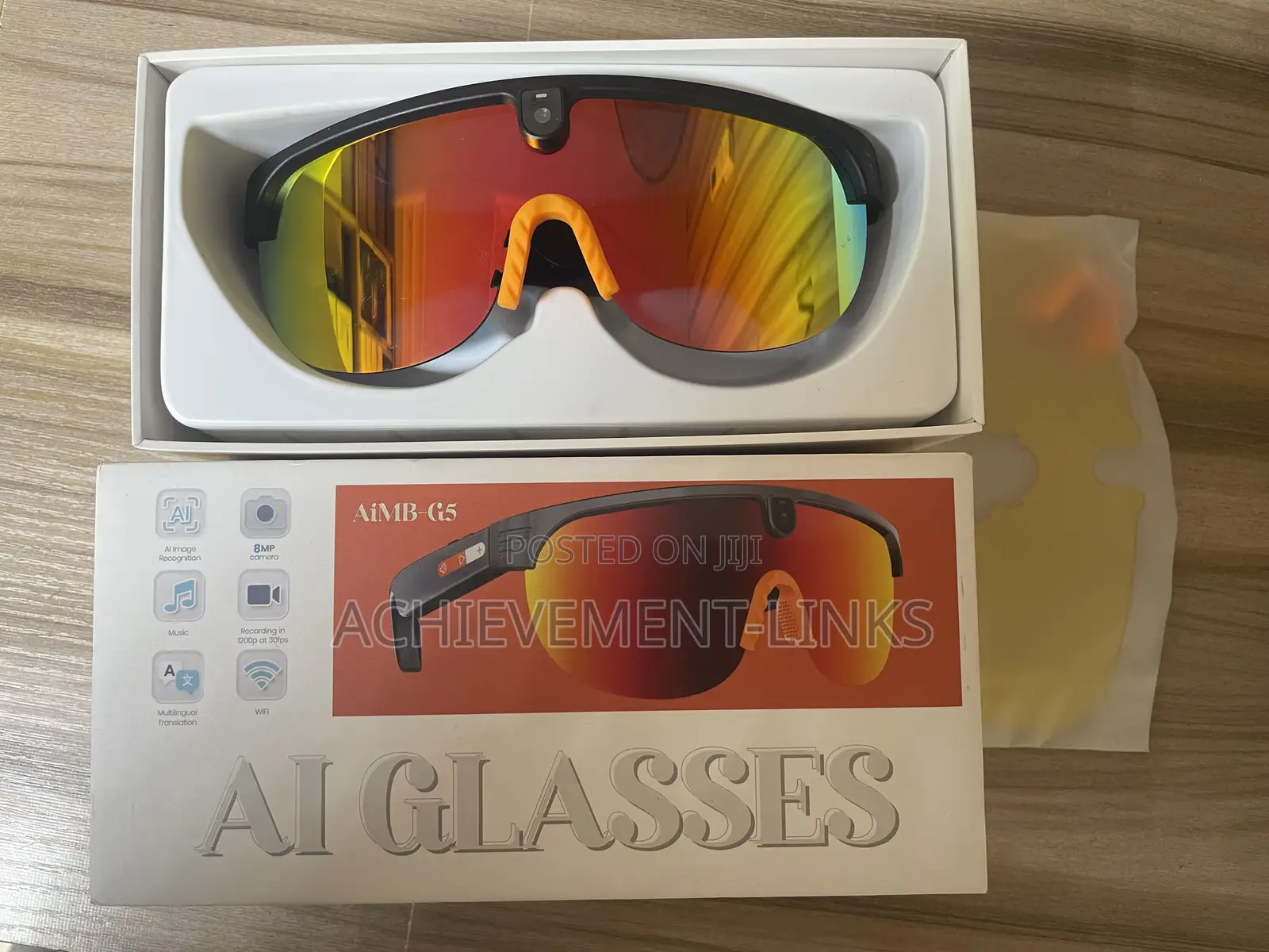 G5 Aimb Video Recording 8mp Smart Glasses