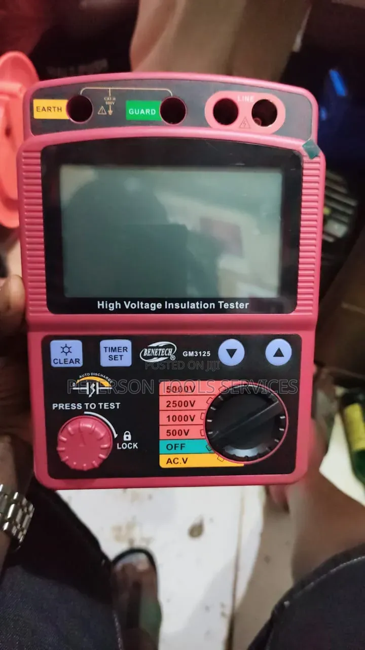 High Voltage Insulation Tester