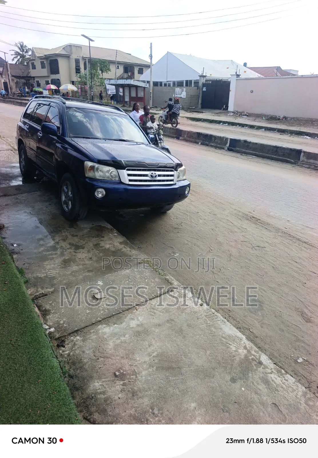 Toyota Highlander 2004 Blue