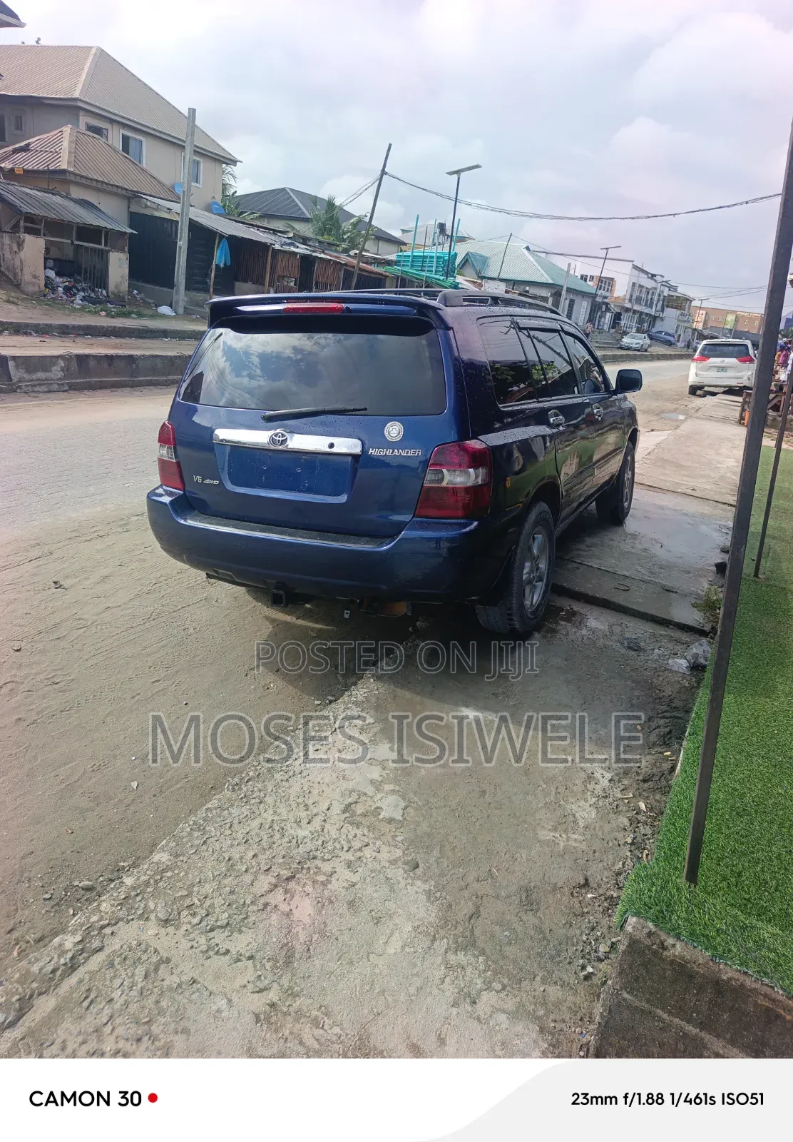 Toyota Highlander 2004 Blue