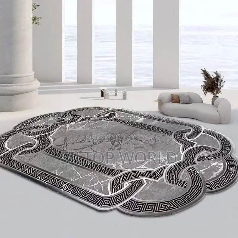 Quality 5 X 7 Living Room Designed Super Soft 3d Center Rug.