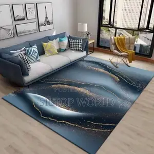 Quality 5 X 7 Living Room Designed Super Soft 3d Center Rug.