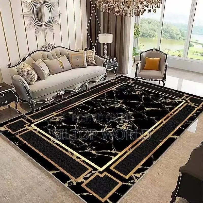 Quality 5 X 7 Living Room Designed Super Soft 3d Center Rug.