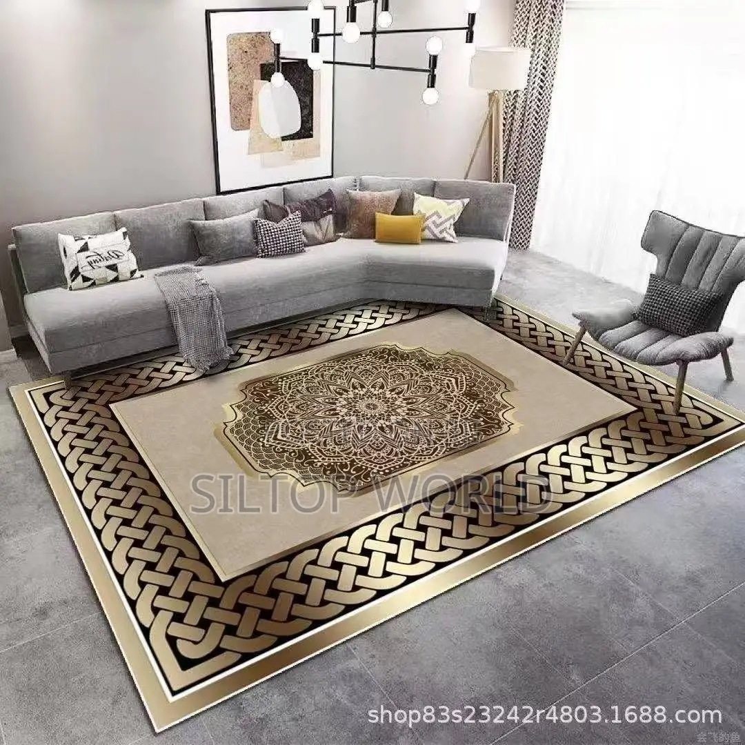 Quality 5 X 7 Living Room Designed Super Soft 3d Center Rug.