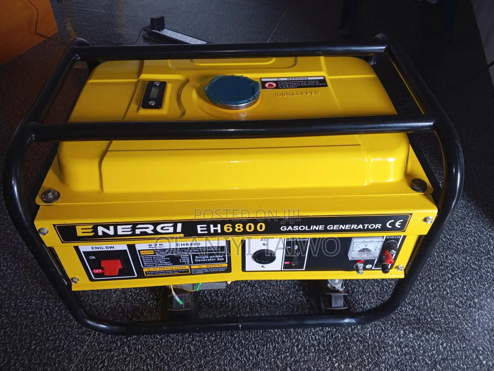 4.5KVA 100% Copper Generator