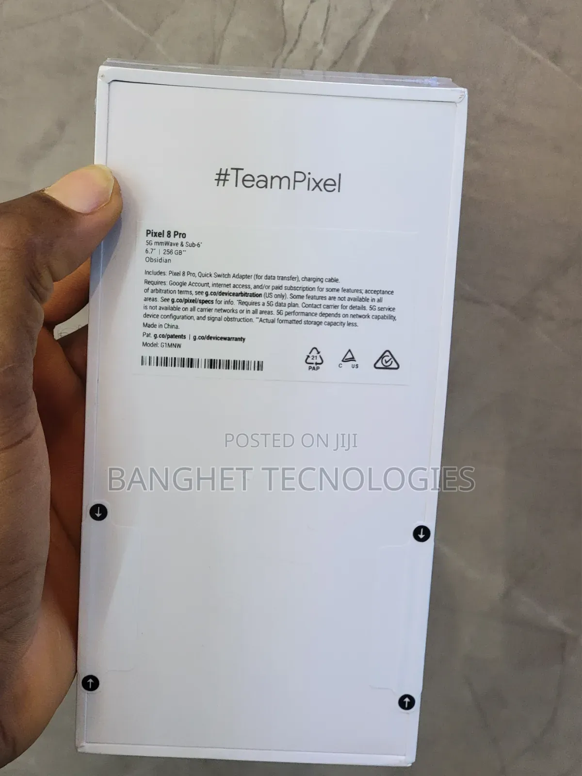 New Google Pixel 8 Pro 256 GB Black