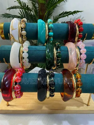 Elegant 3 In1Acrylic Bangles