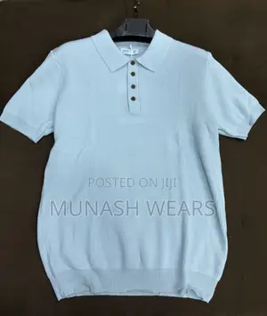 Blue Cozzy Polo M-3xl Available