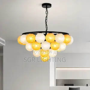 OUFULA Contemporary Restaurant Chandelier Creativity Living Room